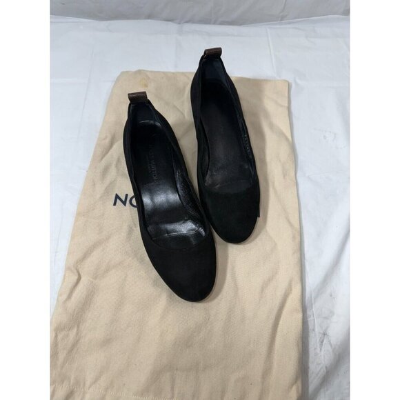 Louis Vuitton Black Suede Revival Ballet Flats Size 37 - Picture 3 of 16